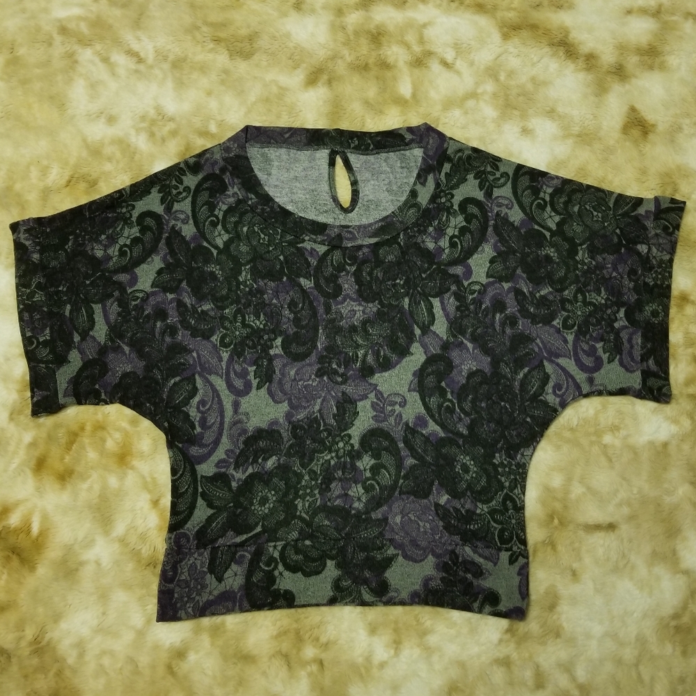 🍁🌺Le Chateau vintage Y2K tunic top